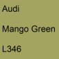 Preview: Audi, Mango Green, L346.